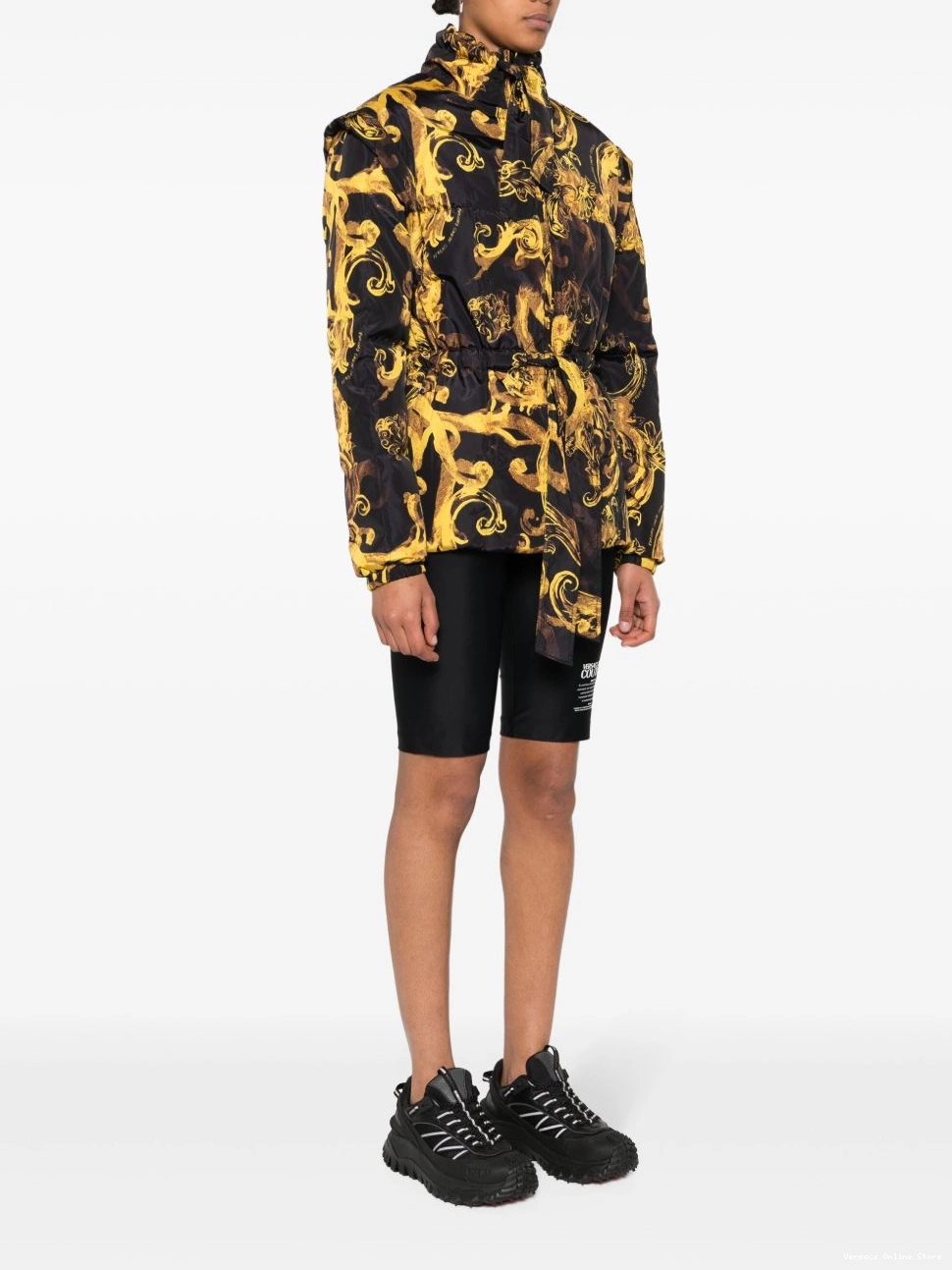 Affordable Barocco-print Versace Jeans Couture jacket down Women 0702